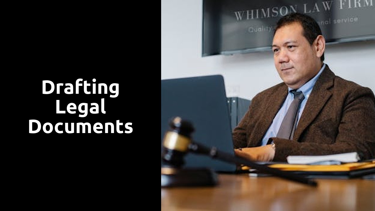Drafting legal documents